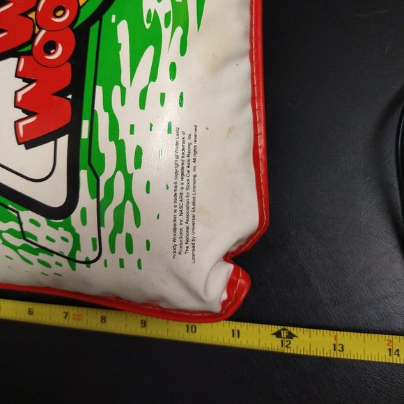 Woody Woodpecker pillow seat cushion vintage NASCAR Cale Yarborough Motorsports - Picture 4 of 8